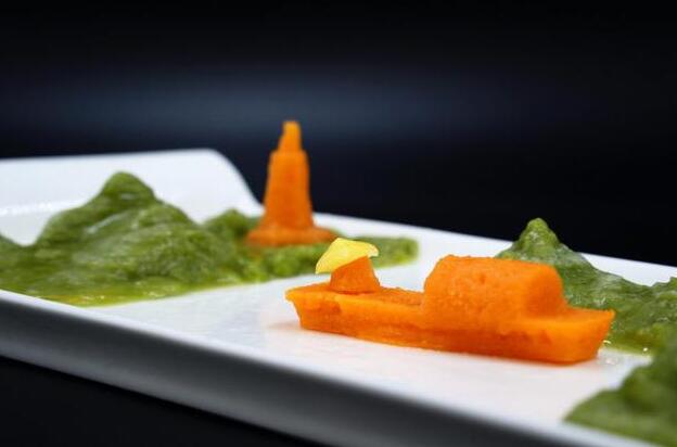 3D printing “food ink” to provide delicious food for patients with dysphagia