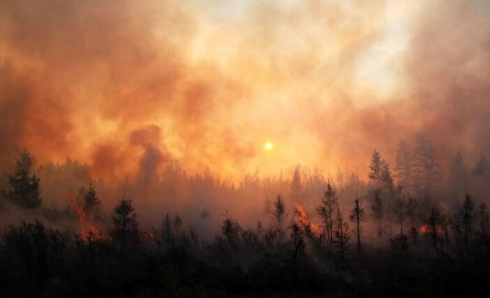 The Arctic zombie wildfire strikes again, and the flames under the ice can’t be extinguished?